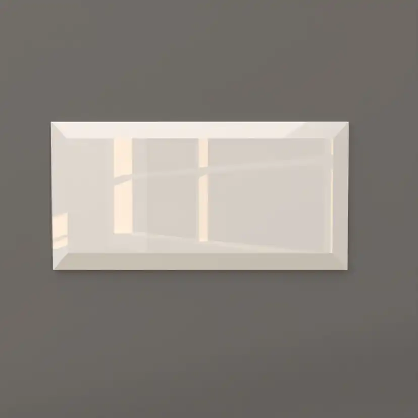 Kakel Arredo Color Vit Metro Biselado Blank 10x20